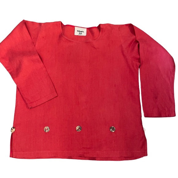 Vintage linen top - Picture 1 of 4